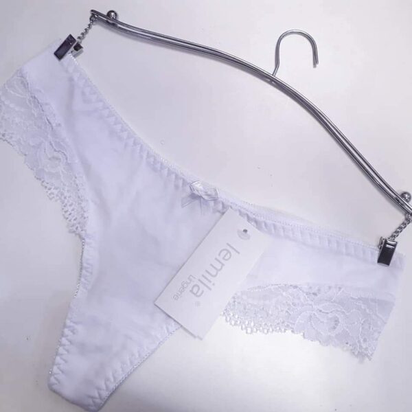 Női Pamut tanga - Oldalán Csipke XXL-5XL - Image 10