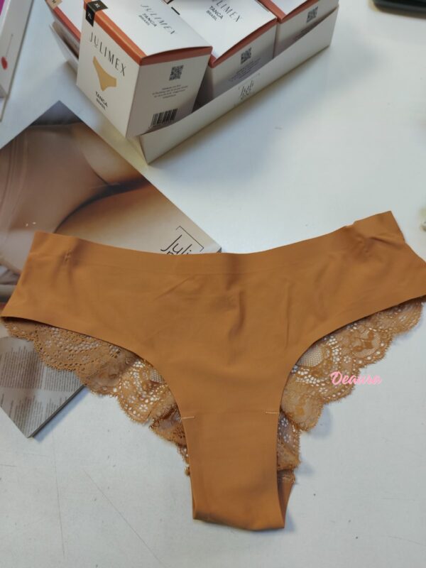 Julimex Brazilia Tanga-Varrásnélküli - hátsó csípkés - Image 8