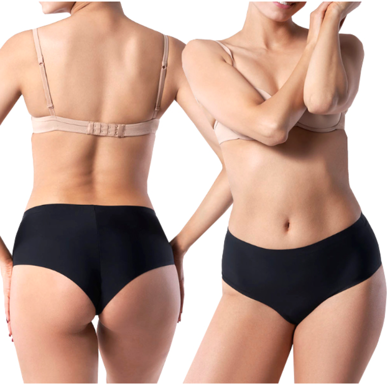 Julimex Magas Derékú Simple Brasil Maxi-Varrásnélküli- Fekete - Image 4