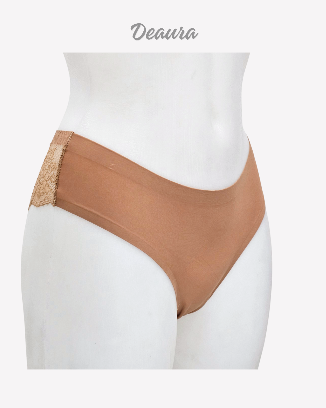 Julimex Camel Brazilia Tanga-Varrásnélküli - Hátsó Csípkés - Image 4